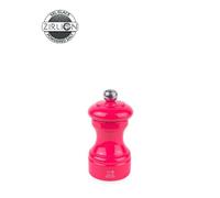 Bistro Moulin À Sel Manuel En Bois, Laqué Rose Bonbon, 10 Cm - 4in