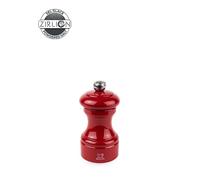 Bistro Moulin À Sel Manuel En Bois, Laqué Rouge Passion, 10 Cm - 4in