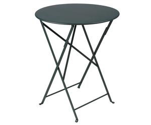 Bistro Outdoor Ronde Pliante table Fermob Vert cèdre - 3100540245026