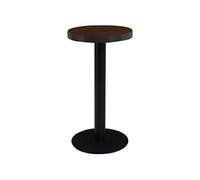 vidaXL Table de bistro Marron foncé 40 cm MDF