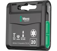 Wera Bit-Box 15 Impaktor TX, TX 20 X 25 Mm, 15 Pièces