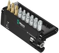 Wera 8155/67-9 05134200001 Bit-Check Jeu d'embouts/Porte-embouts Universel 10 pièces