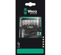 Wera – Jeu d'embouts Bit-Check 12 BiTorsion 1 SB 05136385001 – 1/4 (6.3 mm) avec porte-embout