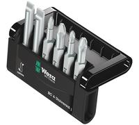 Wera 05056474001 Bit-Check 6 Universal 1, 6 pièces, Gris