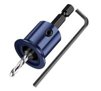 Bit De Perceuse De Couvercle - Ensemble De Bits En Acier Élevé, Outil De Menuiserie De Précision | Kit De Forage Combinée Multi-taille Avec Conception Effilée, Meubles Fabriqués En Bois Projets De Bri