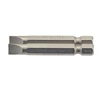 Bit De Tournevis Plat Draper 6,5Mm 1/4" Hex 50Mm Long (Paquet De 2) 64103