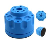 Bit Holder - Support magnétique rotatif à 14 trous à 360 degrés | Quiet Screwdriver Bit Storage | For Adults, Men, Technician, Electrician, Home, Apartment, Dorm, Garage, Shelf, Tools, Heavy Duty