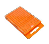 Bit Organizer Case - Wear-Resistant Design Portable Pull-Out Small Parts Box - Convenient To Use Bit Storage - For Workshop Garage DIY Projects Tools Small Parts Twist Tap
