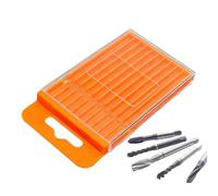 Bit Organizer Case - Wear-Resistant Design Portable Pull-Out Small Parts Box - Convenient To Use Bit Storage - For Workshop Garage DIY Projects Tools Small Parts Twist Tap