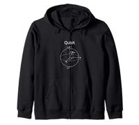 Bit quantique Qubit Sweat à Capuche