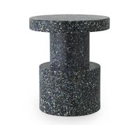 Normann Copenhagen Tabouret Bit – Polyéthylène LDPE 100% recyclé – H 42 x Ø 36 cm – Noir/Multicolore