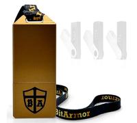 BitArmor Yubikey Étui de protection pour Ledger Nano X, S, S Plus | Matériel résistant à l'eau, au feu et aux chocs Crypto Monnaie Stockage à froid Bitcoin Ethereum XRP Holder | Clé USB, Yubikey (Or)