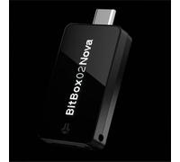 BitBox 02 Nova - Portefeuille matériel pour crypto-monnaies : Bitcoin, Ethereum Plus 1500 jetons - Support iPhone, puce de sécurité EAL, plusieurs couleurs (noir minuit noir)