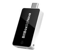 BitBox 02 Nova - Portefeuille matériel pour crypto-monnaies : Bitcoin, Ethereum Plus 1500 jetons - Support iPhone, puce de sécurité EAL, plusieurs couleurs (blanc polaire)