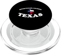 Bitch Please I'm from Texas American PopSockets PopGrip pour MagSafe