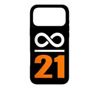 Bitcoin 21 Coins Million d'approvisionnement Fixe Pénurie numérique Coque pour iPhone 17 Pro Max