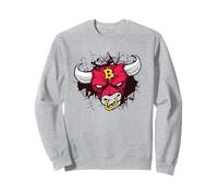 Bitcoin Angry Bull I Funny Bullmarket Bitcoin Sweatshirt