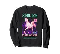 Bitcoin BTC - 21 Millions est Tout ce Dont Nous Avons Besoin (Graphique Licorne) Sweatshirt