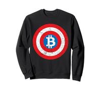 Bitcoin BTC Coin Lune Bitcoin Crypto Crypto-Monnaie Bitcoin Sweatshirt