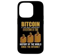 Bitcoin BTC Crypto-Monnaie Que Bitcoin Coque pour iPhone 14 Pro
