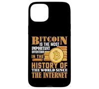 Bitcoin BTC Crypto-Monnaie Que Bitcoin Coque pour iPhone 15 Plus