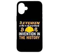 Bitcoin BTC Crypto-Monnaie Que Bitcoin Coque pour iPhone 16 Plus