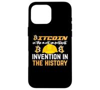 Bitcoin BTC Crypto-Monnaie Que Bitcoin Coque pour iPhone 16 Pro Max