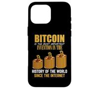 Bitcoin BTC Crypto-Monnaie Que Bitcoin Coque pour iPhone 16 Pro Max