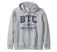 Bitcoin BTC University College Crypto Currency Blockchain Sweat à Capuche