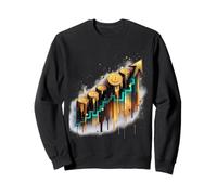 Bitcoin Bull Crypto Trading Investisseur Sweatshirt