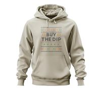 Bitcoin Buy The DIP - Ugly Christmas Sweater Crypto Sweat à capuche unisexe, naturel, L