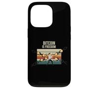 Bitcoin, C'est la liberté, la Monnaie Saine, décentraliser l'espoir, Le Bitcoin Coque pour iPhone 13 Pro
