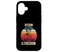 Bitcoin, C'est la liberté, la Monnaie Saine, décentraliser l'espoir, Le Bitcoin Coque pour iPhone 16