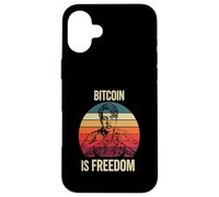 Bitcoin, C'est la liberté, la Monnaie Saine, décentraliser l'espoir, Le Bitcoin Coque pour iPhone 16 Plus