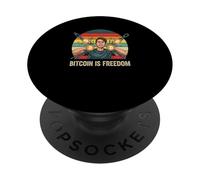 Bitcoin, C'est la liberté, la Monnaie Saine, décentraliser l'espoir, Le Bitcoin PopSockets PopGrip Adhésif
