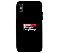 Bitcoin Change Tout liberté Argent révolution Bitcoin Coque pour iPhone X/XS