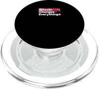 Bitcoin Change Tout liberté Argent révolution Bitcoin PopSockets PopGrip pour MagSafe
