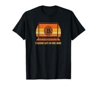 Bitcoin Coder Développeur de codage Blockchain Art Syntaxe Bitcoin T-Shirt