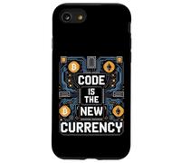 Bitcoin Crypto Code est la Nouvelle Blockchain de Monnaie Coque pour iPhone SE (2020) / 7/8