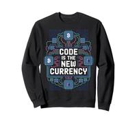 Bitcoin Crypto Code est la Nouvelle Blockchain de Monnaie Sweatshirt