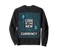Bitcoin Crypto Code est la Nouvelle Blockchain de Monnaie Sweatshirt