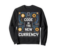 Bitcoin Crypto Code est la Nouvelle Blockchain de Monnaie Sweatshirt