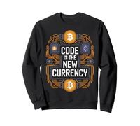 Bitcoin Crypto Code est la Nouvelle Blockchain de Monnaie Sweatshirt