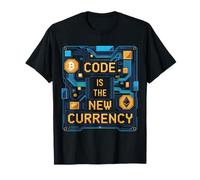 Bitcoin Crypto Code est la Nouvelle Blockchain de Monnaie T-Shirt