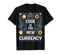 Bitcoin Crypto Code est la Nouvelle Blockchain de Monnaie T-Shirt