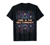 Bitcoin Crypto Code est la Nouvelle Blockchain de Monnaie T-Shirt