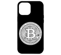 Bitcoin Crypto Coin, Monnaie numérique, Blockchain Trader, Design Coque pour iPhone 12 Pro Max