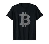 Bitcoin Cryptomonnaie Trader BTC & Blockchain T-Shirt, Homme, Noir, S