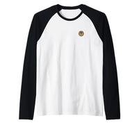 Bitcoin Église Religion Symbole Petit Discret Peu Simple Manche Raglan