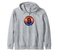 Bitcoin en Couleur Sweat à Capuche